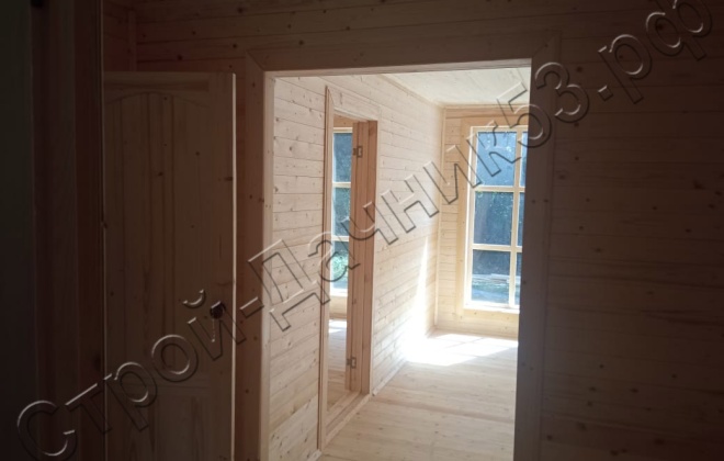 5 Каркасно-щитовой дом Д-23, 9х9м, 81М², Московская область, Дмитровский район, деревня Алешино (7)